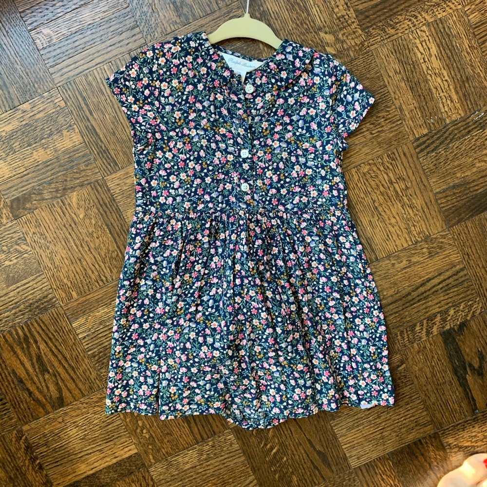 Ralph Lauren Fall Navy Dress with Bloomers